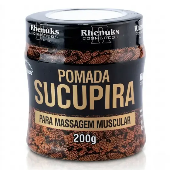 Pomada Sucupira Rhenuks 200g - Alívio de Dores, Reumatismo e Tensões Musculares