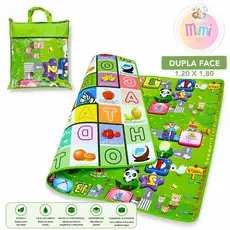 Tapete Térmico Dupla Face 120x180 - Tapete Dobrável Infantil Emborrachado 1,50 x 2,00