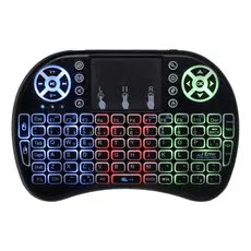 Mini Teclado Wireless Bluetooth Sem Fio Usb Iluminado