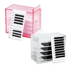 LASH BOX Caixinha Porta Cílios Organizadora Acrílico