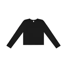 Blusa Manga Longa Feminina Rovitex Preto