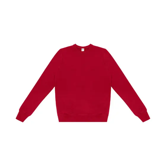 Blusão Feminino Básico Moletom Peluciado Rovitex Vermelho