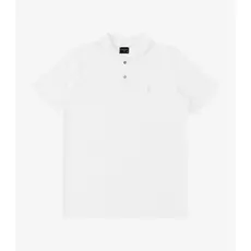 Camisa Polo Básica Masculina Diametro Branco