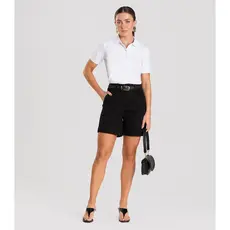 Polo Feminina Piquet Básica Dianna Branco