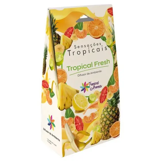 Difusor de Ambiente Aromático Perfumado Sensações Fresh 150ml Tropical Aromas