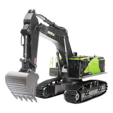 Escavadeira Hidráulica Controle Remoto 1593 - 1:14 Preto e verde