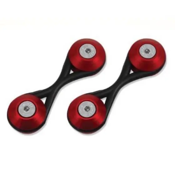 Anilha de Parachoque Vermelho Decorativo