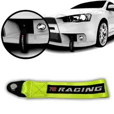 Cinta Reboque Engate Verde Fluorescente Tow Strap