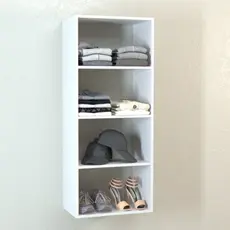 Closet Suspenso De Parede  Nichos Organizador Multiuso 71