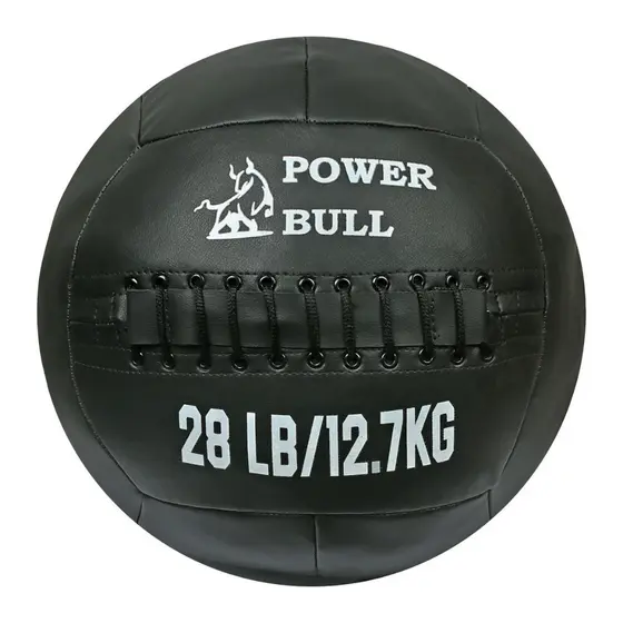 Wall Ball 12,7kg Power Bull Bola de Treino Funcional Crossfit Academia Fisioterapia