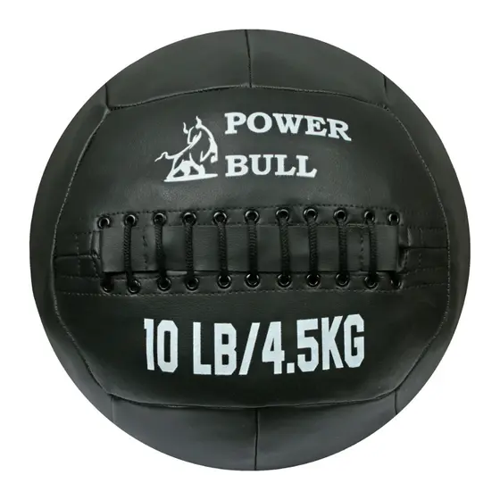 Kit 2 Wall Ball Couro Eco Medicine Funcional 4.5 , 5.4 kg