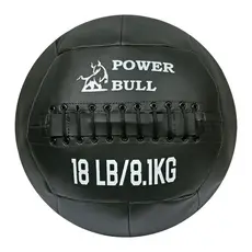 Wall Ball Power Bull 8.1kg - 18LB - Original Bola Funcional Academia Cross Training Premium