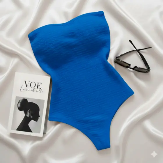 Body Tomara que Caia Com Bojo Bela e Atrevida Texturizado Tendência Verão Moda Gringa