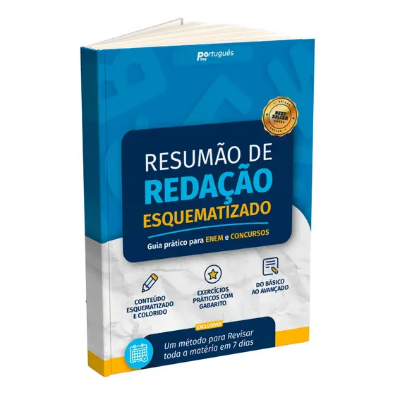 Resumão de Redação Esquematizado – Redações Nota 10 nos Concursos e ENEM