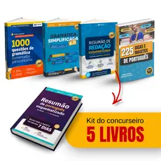 Kit Português para Concursos + Curso Online 1 Ano com Suporte Exclusivo do Professor Leo