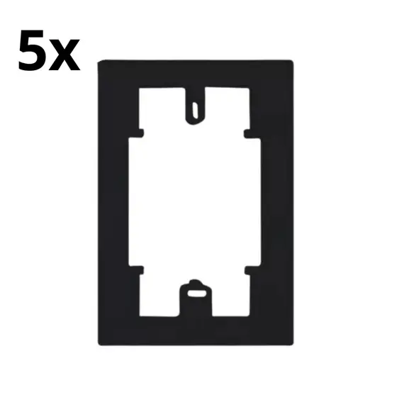 Acessório Prolongador Para Caixa 4×2 Preto Margirius Kit 5un. (Ebony)