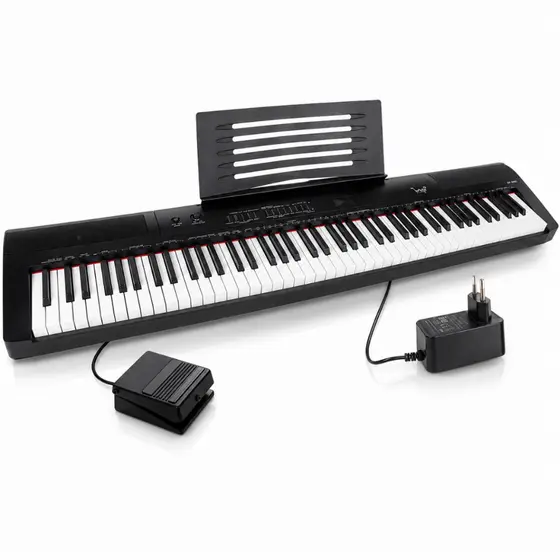 Piano Bravo BP6600 Digital 88 Teclas Bivolt Profissional para Estudos e Apresentações