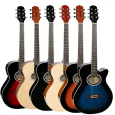 Violão Giannini Elétrico Mini Jumbo Gsf1d Ceq Com Afinador