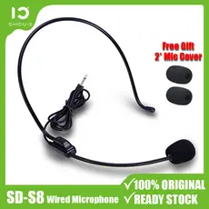 Microfone com fio SHIDU, adequado para microfone de Backup de alto-falante amplificador, adequado para quase todos os al