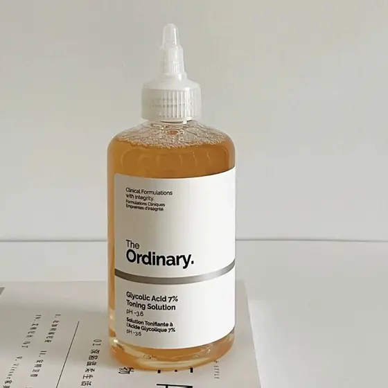 The Ordinary Fruit Acid Toner 7% Loção Esfoliante Ácido Glicol Etanol 240ml
