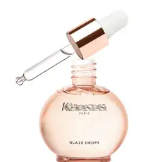 Gloss Absolu Glaze Drops 45ml-Wild Rose Óleo Essencial Brilhante Anti-Frizz, Adequado para Todos os Tipos de Cabelo