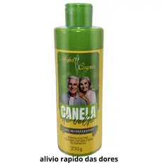 Canela de velho Pomada Masageadora Gel 220g Cada Gel Super Resultado