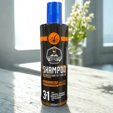 Shampoos Escurecedores SANTO BARBUDO 250ml - Reduz Fios Brancos .