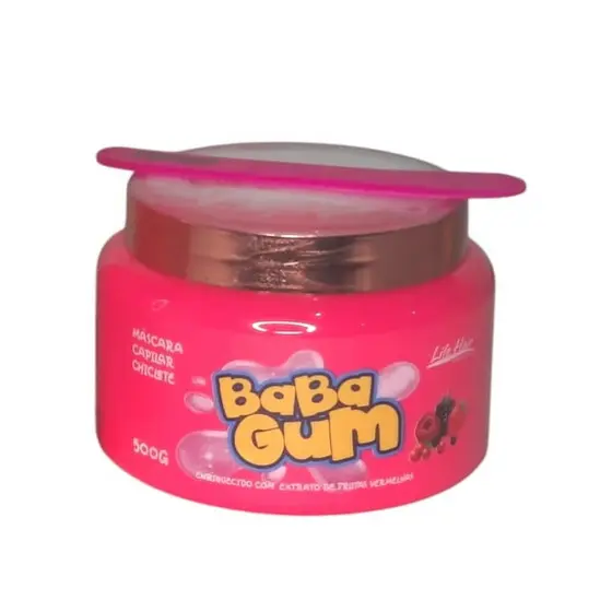 Máscara de Hidratação Frutas Vermelhas, Babagum Life Hair 500g