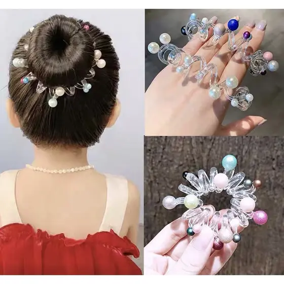 3 UNIDADES personalidade coreana doce rede vermelha moda simples linha de telefone móvel anel de cabelo elástico