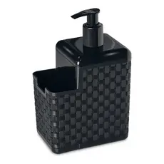 Porta Detergente e Esponja Com Bico Dosador Rattan