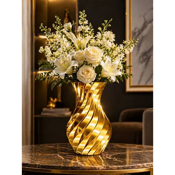 Vaso Decorativo Luxo |  Moderno Elegante Sala