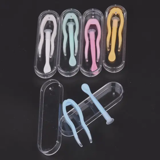1pç Pinça De Inserção De Lentes De Contato Colorida Kit De Ferramentas De Cuidado Com Os Olhos
