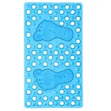 Tapete De Box Banheiro Ventosa Massageador Limpeza De Pés ANTIDERRAPANTE