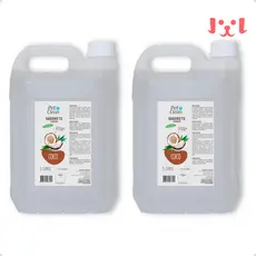 Kit 2 Shampoo e Condicionador Pet Shop para Cachorro e Gato Pet Clean Sabonete Coco - Galão 5L