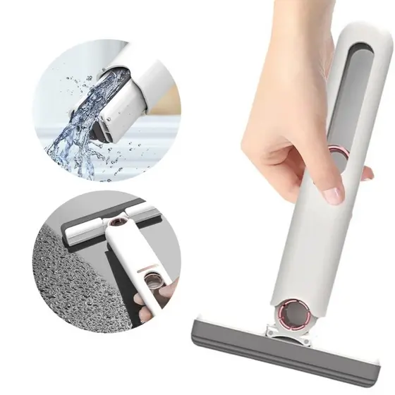 Rodo Portátil Mini Mop Esfregão Limpeza Mesa Cozinha Sala