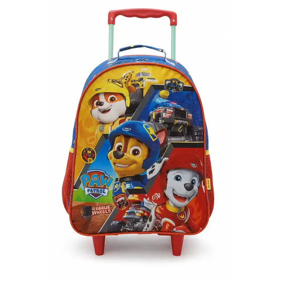 Mochila Rodas 16" Patrulha Canina Turma Escolar Meninos