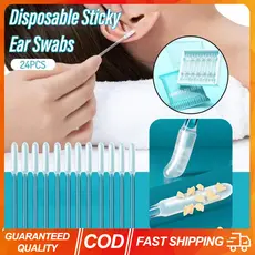 Cotonetes Pegajosos De Silicone Macio , Ferramenta De Remoção De Cera De Ouvido , Limpador Reutilizável , Removedor Para
