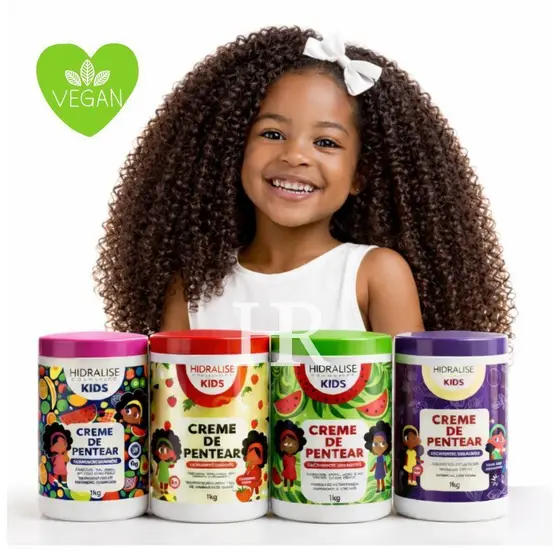 Creme Kids 1kg - Super Definição, Hidratação e Brilho Cabelos Cacheados e Crespos