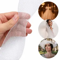 Fita Crinol Estruturante 5cm 22m Vestido Costura Alça Tiara