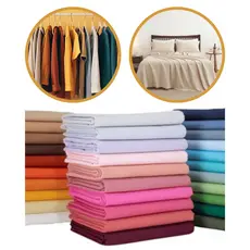 Tecido Tricoline Liso 100% Algodão 0,50x1,50m Meio Metro Vestuário Decoração