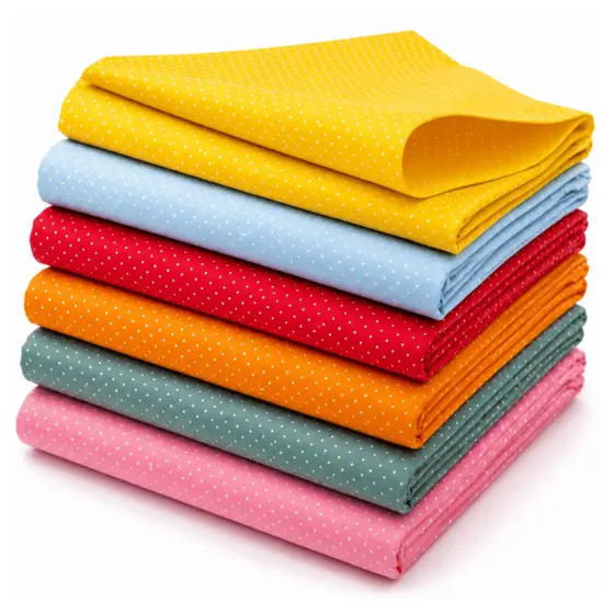 Tecido Tricoline Bolinhas Poá 1,50m Artesanato Decoração Vestuario