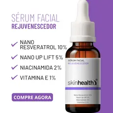 Sérum Facial Rejuvenescedor Reduz Rugas Ação Anti-aging Sh