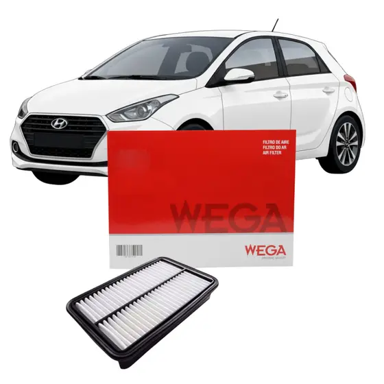 Filtro De Ar Motor Hb20 Picanto 1.0 12v Flex 2012/... - JFA-0K16