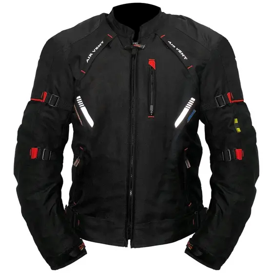 Jaqueta Motociclista GP TECH Turin Impermeável Com Proteções