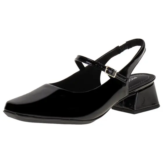 Sapato Feminino Salto Grosso Piccadilly - 160070