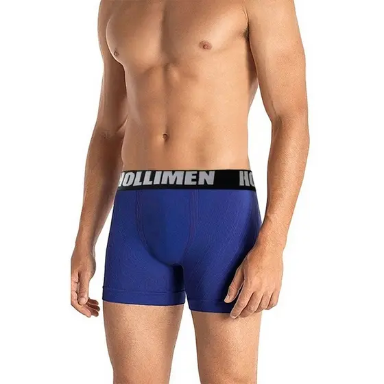 Kit 10 Cuecas Boxer Cotton Algodão + 12 Meia
