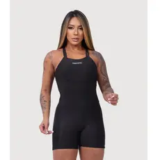 Macaquinho Fitness Feminino Suplex Slim Academia Treino Corrida Yoga Sem Transparência