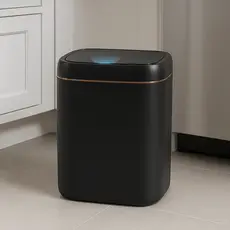 Lixeira Sensor Automático A Pilha Abre Sem Tocar Cozinha Escritório Sala Premium - Sunfy Shop