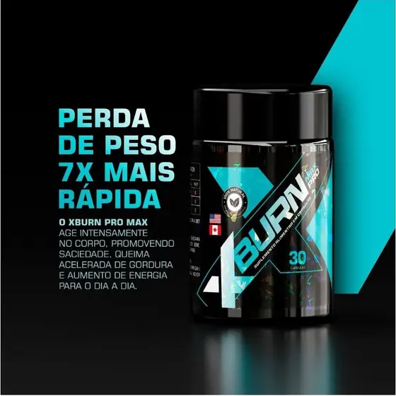 1 Pote de XB Pró Max azul- Para 30 dias- Fórmula Avançada