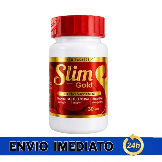 1 pote de Slim Gold Original Vermelho